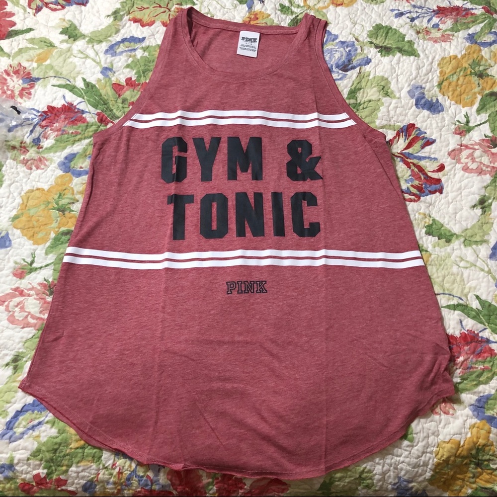 Size L NIP PINK Muscle Tank Top